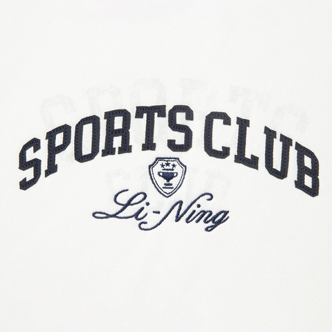 LI-NING李宁2025女子套头无帽卫衣针织无帽卫衣AWDV136-1