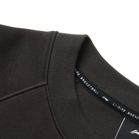 LI-NING李宁2025男子套头无帽卫衣针织无帽卫衣AWDV227-3