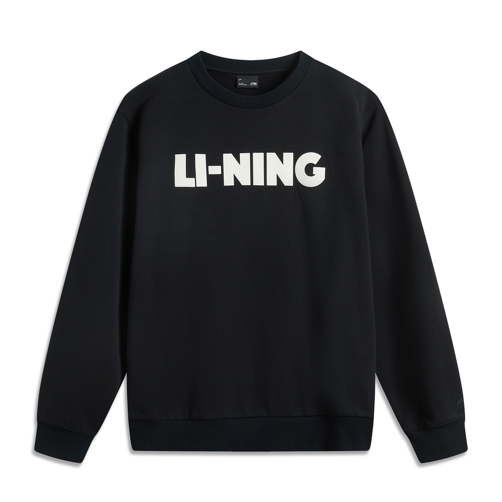 LI-NING李宁2025男子套头无帽卫衣针织无帽卫衣AWDV243-3