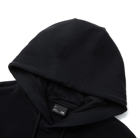 LI-NING李宁2025男子套头连帽卫衣针织连帽卫衣AWDV245-1