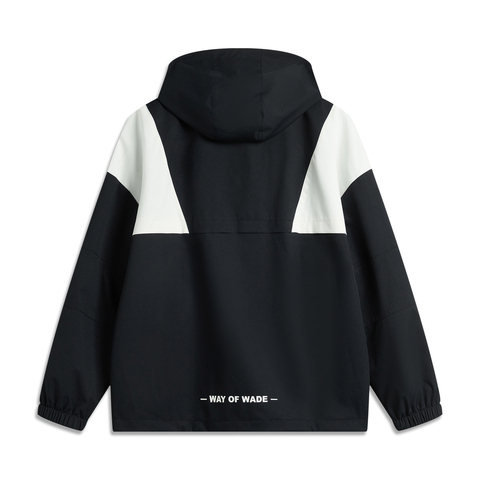 LI-NING李宁2025男子运动风衣梭织连帽外套AFDV027-1