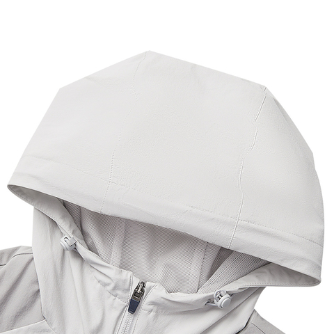 LI-NING李宁2025男子运动风衣梭织连帽外套AFDV067-3