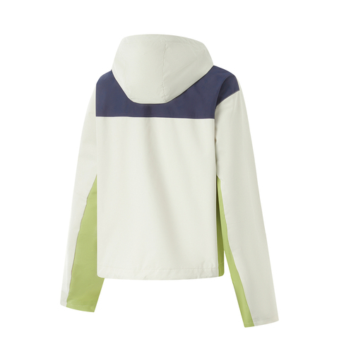 LI-NING李宁2025女子运动风衣梭织连帽外套AFDV054-8