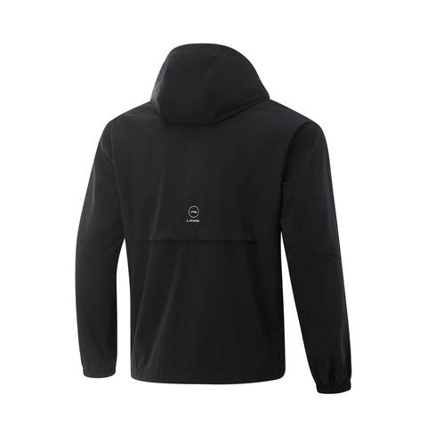 LI-NING李宁2025男子运动风衣梭织连帽外套AFDV067-1