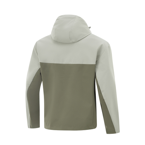 LI-NING李宁2025男子运动风衣梭织连帽外套AFDV537-2