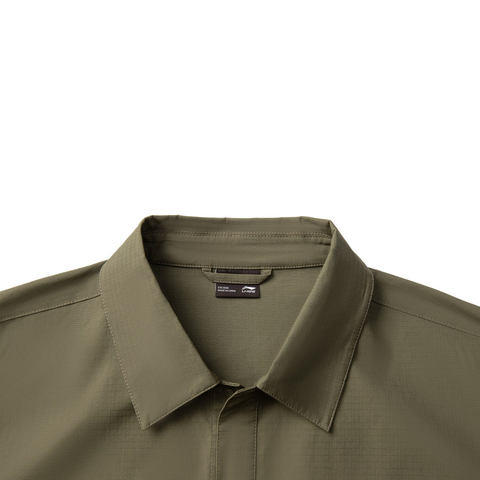 LI-NING李宁2025男子休闲衬衫梭织长袖衬衫AJDV037-6