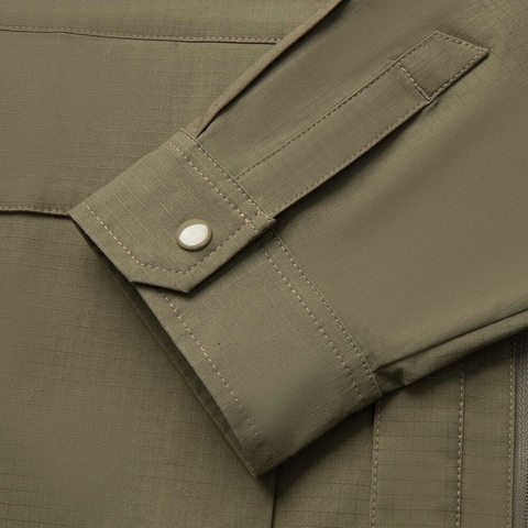 LI-NING李宁2025男子休闲衬衫梭织长袖衬衫AJDV037-6