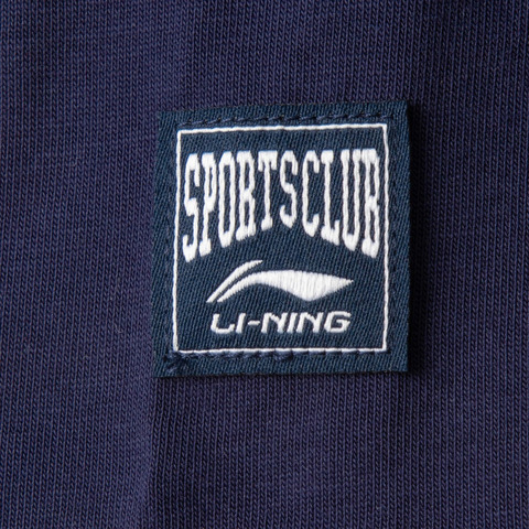 LI-NING李宁2025女子长袖文化衫针织无领长TAHSV010-1