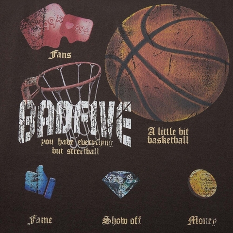 LI-NING李宁2025男子短袖文化衫针织无领短TAHSV063-3