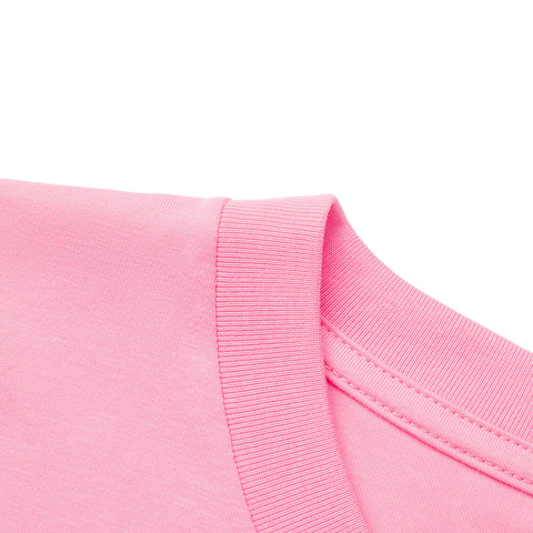 LI-NING李宁2025中性短袖T恤针织无领短TATSV045-2