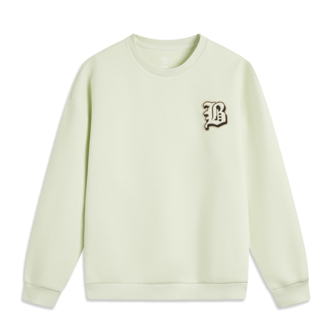 LI-NING李宁2025男子套头无帽卫衣针织无帽卫衣AWDV031-5