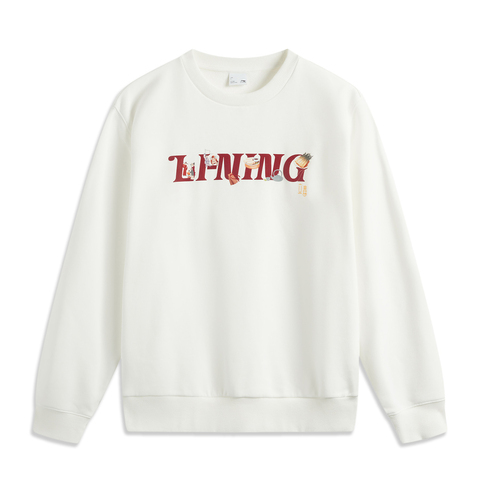 LI-NING李宁2025男子套头无帽卫衣针织无帽卫衣AWDV247-1