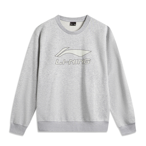 LI-NING李宁2025男子套头无帽卫衣针织无帽卫衣AWDV243-2