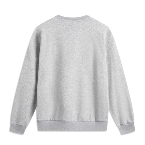 LI-NING李宁2025男子套头无帽卫衣针织无帽卫衣AWDV243-2