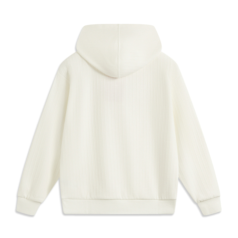 LI-NING李宁2025女子套头连帽卫衣针织连帽卫衣AWDV130-1