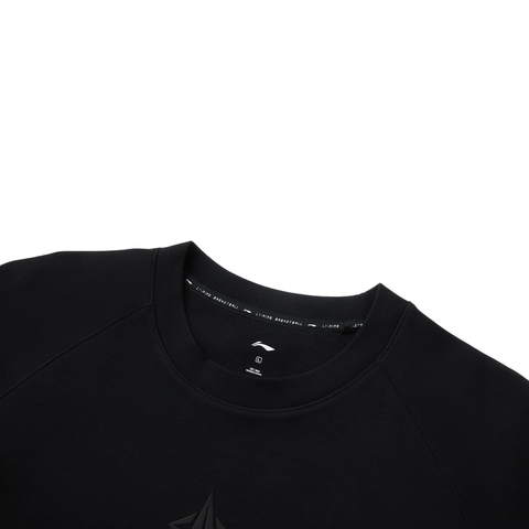 LI-NING李宁2025男子套头无帽卫衣针织无帽卫衣AWDV227-2