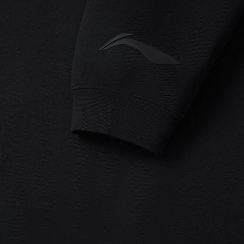 LI-NING李宁2025男子套头无帽卫衣针织无帽卫衣AWDV227-2