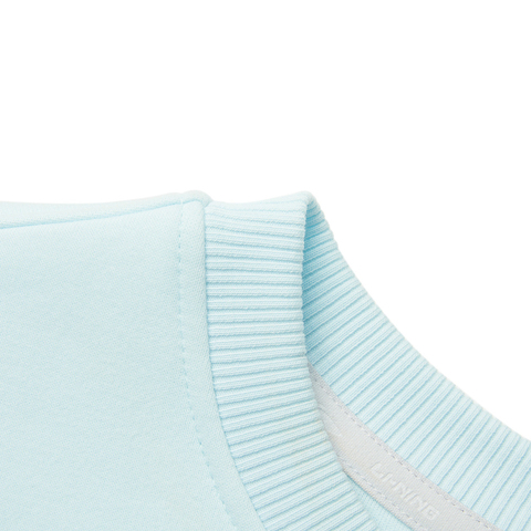 LI-NING李宁2025女子套头无帽卫衣针织无帽卫衣AWDV084-7