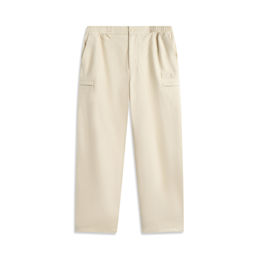 LI-NING李宁2025男子运动长裤梭织长裤AYKV537-2