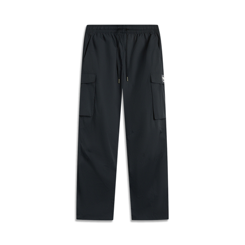 LI-NING李宁2025男子运动长裤梭织长裤AYKV311-2