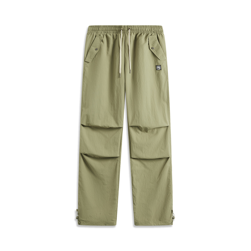 LI-NING李宁2025男子运动长裤梭织长裤AYKV099-4