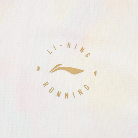 LI-NING李宁2025女子短袖T恤针织无领短TATSV530-1