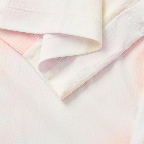 LI-NING李宁2025女子短袖T恤针织无领短TATSV530-1