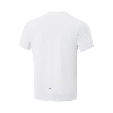 LI-NING李宁2025男子短袖T恤针织无领短TATSV471-2