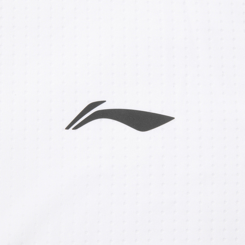 LI-NING李宁2025男子短袖T恤针织无领短TATSV471-2