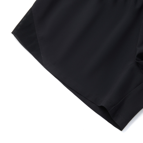 LI-NING李宁2025女子运动短裤针织短裤AKSV102-1