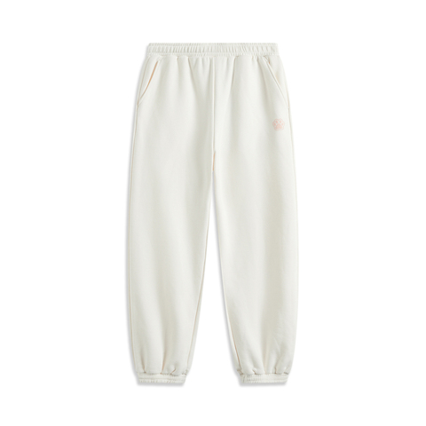 LI-NING李宁2025女子卫裤针织长裤AKLV132-1