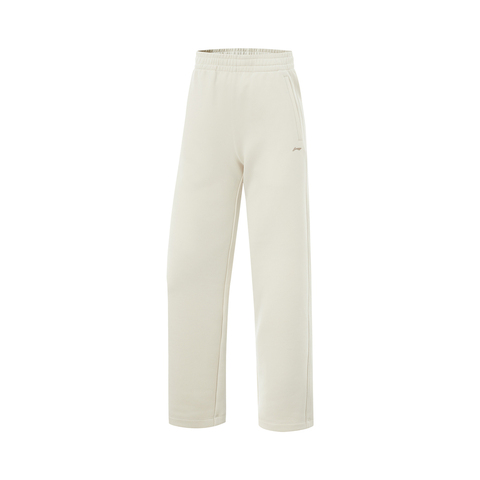 LI-NING李宁2025女子卫裤针织长裤AKLV042-3