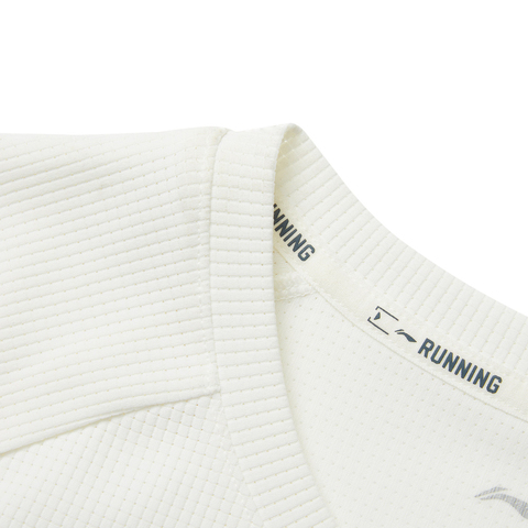 LI-NING李宁2025女子长袖T恤针织无领长TATLV034-2