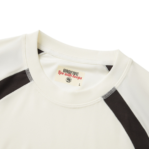 LI-NING李宁2025男子长袖T恤针织无领长TATLV083-3