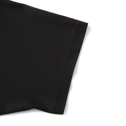 LI-NING李宁2025男子短袖文化衫针织无领短TAHSV031-5