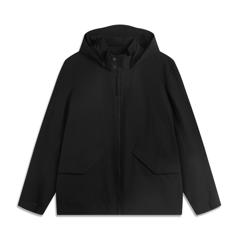 LI-NING李宁2025男子运动外套梭织无帽外套AJDV027-1