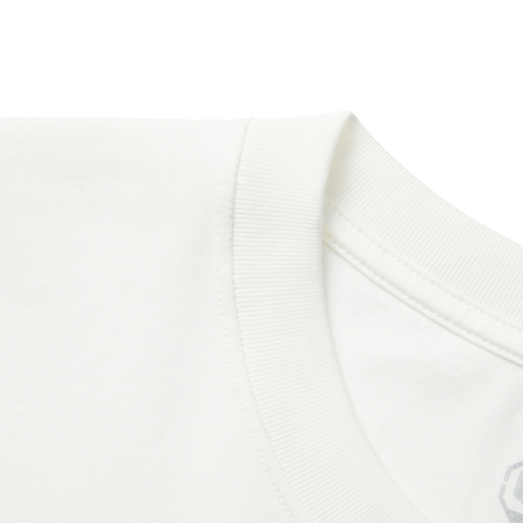 LI-NING李宁2025男子短袖文化衫针织无领短TAHSV019-2