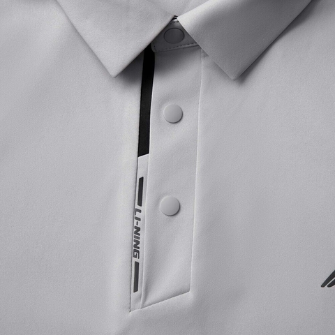 LI-NING李宁2025男子短袖功能POLO针织有领短TAPLV047-5