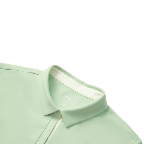 LI-NING李宁2025女子短袖POLO针织有领短TAPLV016-4