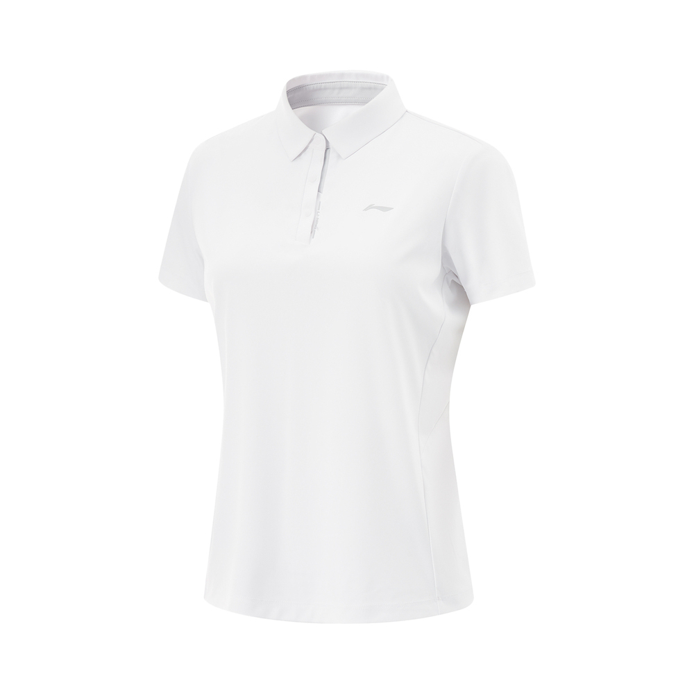 LI-NING李宁2025女子短袖POLO针织有领短TAPLV016-5