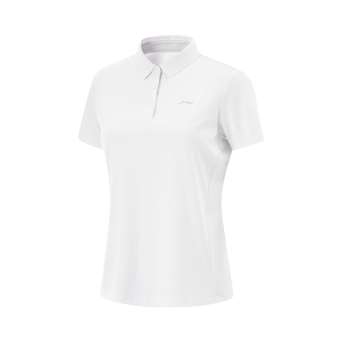 LI-NING李宁2025女子短袖POLO针织有领短TAPLV016-5