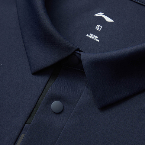 LI-NING李宁2025男子短袖功能POLO针织有领短TAPLV047-11