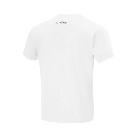 LI-NING李宁2025男子短袖T恤针织无领短TATSV075-9