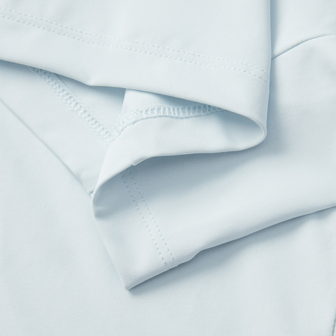 LI-NING李宁2025男子短袖T恤针织无领短TATSV361-3