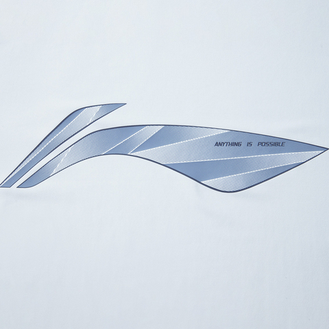 LI-NING李宁2025男子短袖T恤针织无领短TATSV107-4