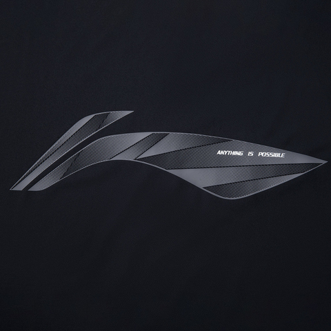 LI-NING李宁2025男子短袖T恤针织无领短TATSV107-1