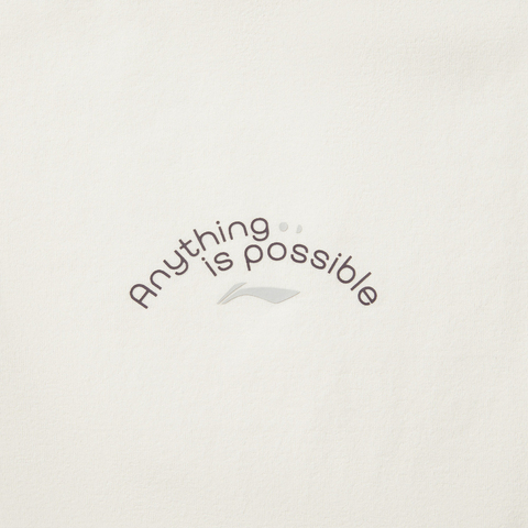 LI-NING李宁2025女子短袖T恤针织无领短TATSV140-1