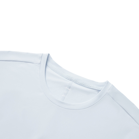 LI-NING李宁2025男子短袖T恤针织无领短TATSV333-4