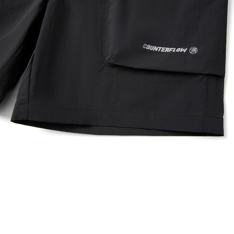 LI-NING李宁2025男子运动短裤梭织短裤AKSV241-4