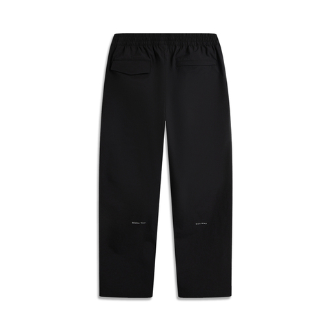 LI-NING李宁2025男子休闲长裤梭织长裤AKXV019-1